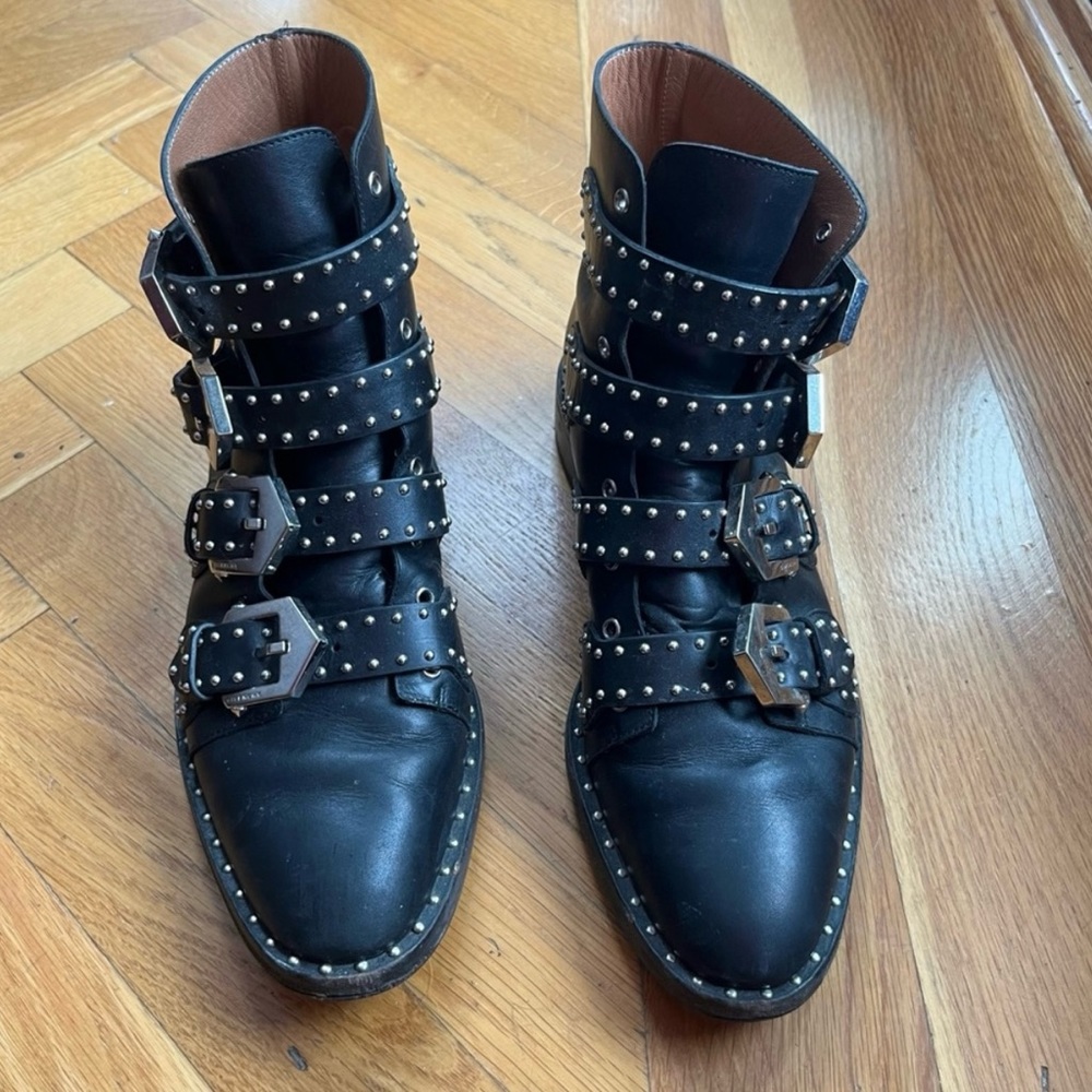 Givenchy Buckle Ankle Boots - size 37.5